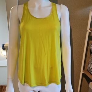 NWT LuluLemon Women's Lime Green Training Racerback Tank Size 8